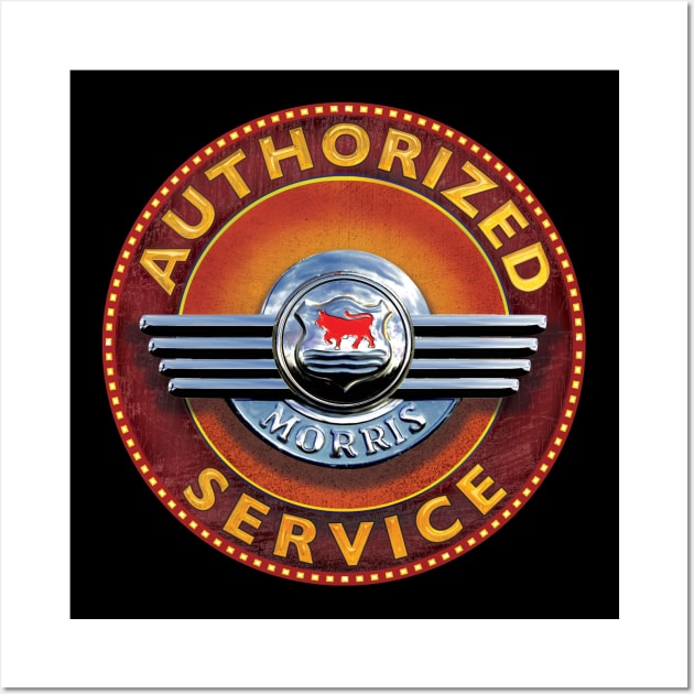 Authorized Service - Morris Wall Art by Midcenturydave